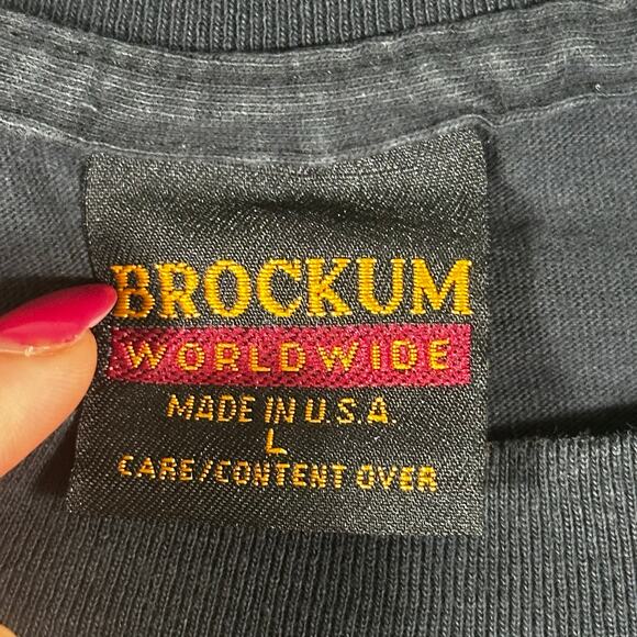 Vintage 1987 Pink Floyd World Tour Large Brockum Single Stitch Reprint T-Shirt - Picture 3 of 9